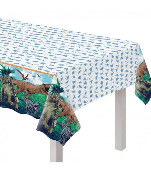 Jurassic World Into The Wild Plastic Tablecover | 1ct - Zurchers