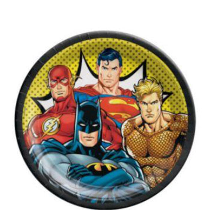 Justice League Lunch Plates | 8ct - Zurchers