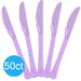 Lavender Heavy Duty Plastic Knives | 50ct - Zurchers
