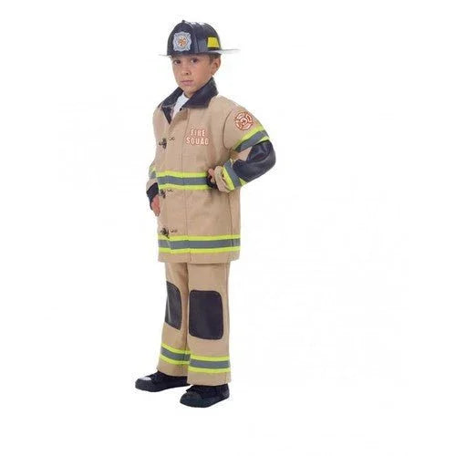 Children's Tan Firefighter Costume Lg | 1ct - Zurchers