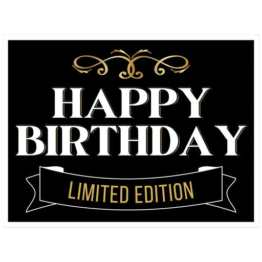 Happy Birthday Limited Edition Yard Sign 24" x 18" | 1 ct - Zurchers