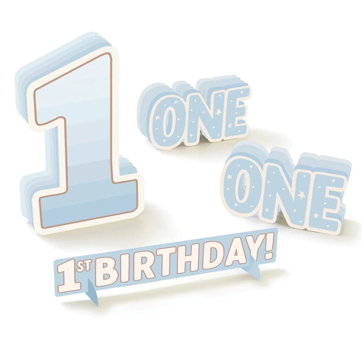Little Mister One - derful 1st Birthday Table Decorating Kit | 1 ct - Zurchers