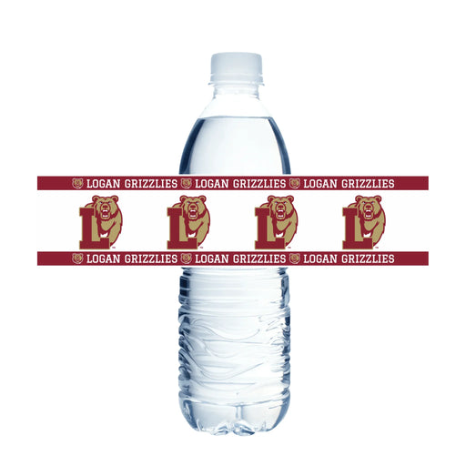 Logan High School Water Bottle Labels | 12 ct - Zurchers
