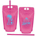 Malibu Barbie Plastic Drink Pouches, 16.9oz, | 8 ct - Zurchers