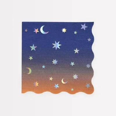 Meri Meri Halloween Making Magic Star Large Napkins | 16 ct - Zurchers