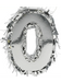 Metallic Silver Fringe Number Mini Piñata 6" | 1 ct - Zurchers