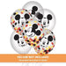 12" Mickey Mouse Latex Confetti Balloon Pack | 6ct - Zurchers