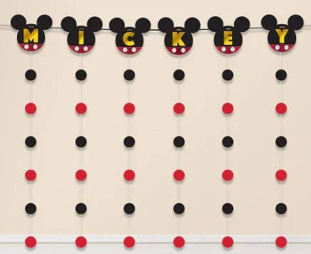 Mickey Mouse String Decoration Banner | 1ct - Zurchers