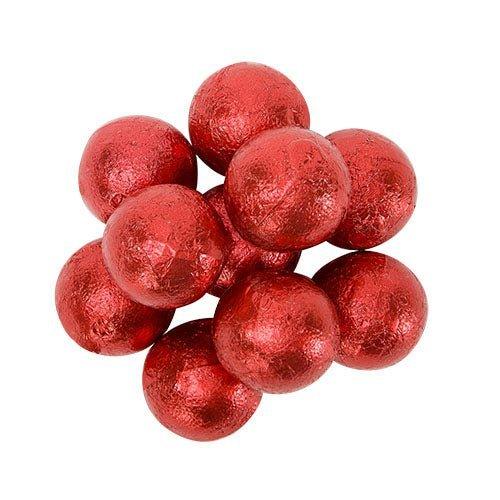 Milk Chocolate Red Foil Balls 1.5lbs | 1ct - Zurchers