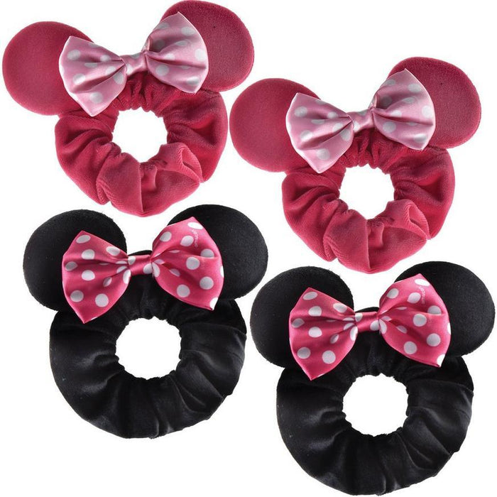 Minnie Mouse Forever Hair Scrunchies 3" | 4ct - Zurchers