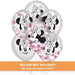 12" Minnie Mouse Latex Confetti Balloon Pack | 6 ct - Zurchers