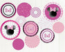 Minnie Mouse Paper Fan Decorating Kit | 17pcs - Zurchers