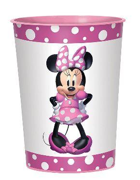 Minnie Mouse Plastic Favor Cup 16oz | 1ct - Zurchers