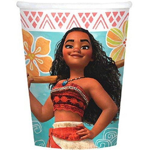 Moana Paper Cups 9oz | 8 ct - Zurchers