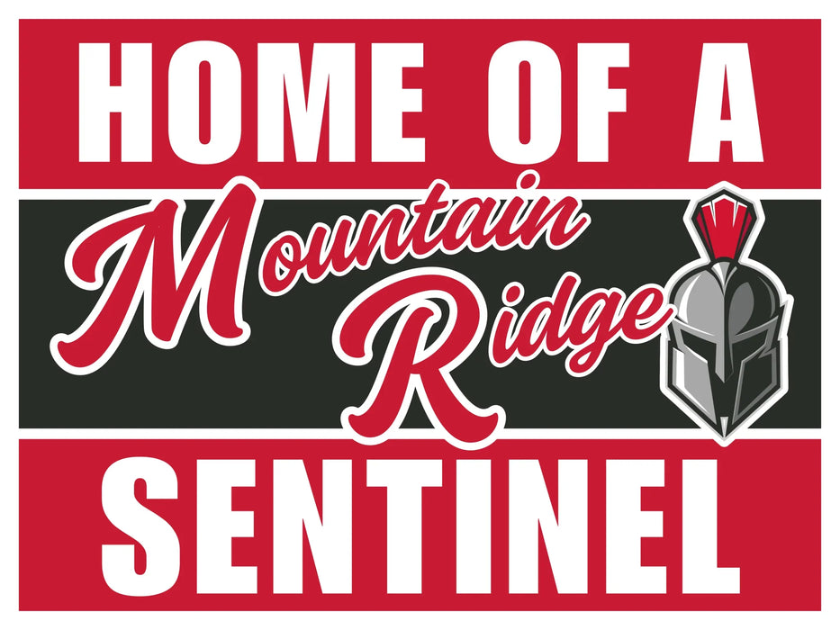 Mountain Ridge High School Spirit Yard Sign 24" x 18" | 1 ct - Zurchers