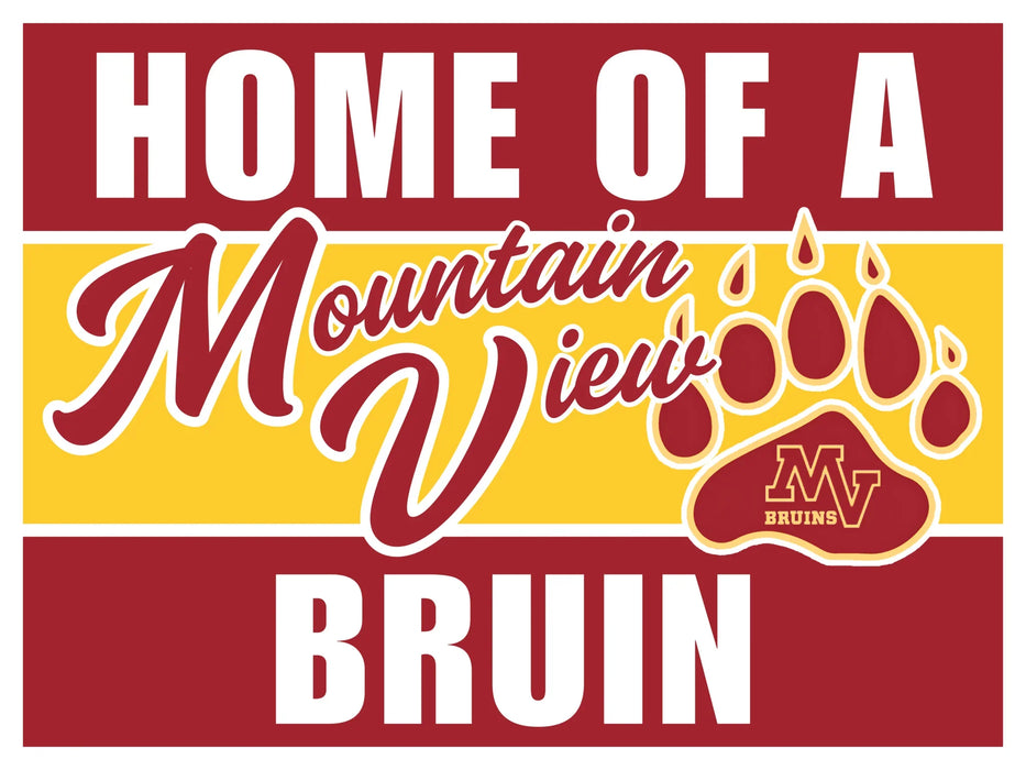 Mountain View UT High School Spirit Yard Sign 24" x 18" | 1 ct - Zurchers