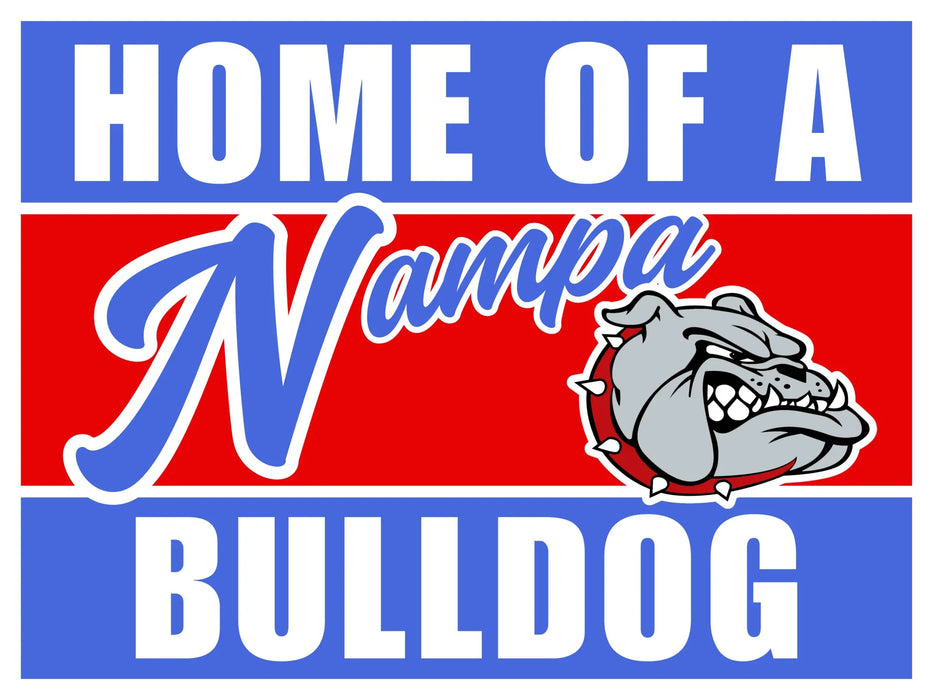 Nampa High School Spirit Yard Sign 24" x 18" | 1 ct - Zurchers