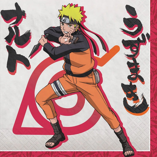 Naruto Lunch Napkins | 16 ct - Zurchers