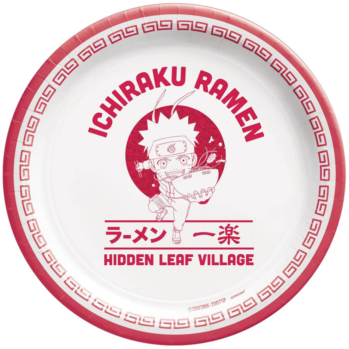 Naruto Paper 7" Dessert Plates | 8ct - Zurchers