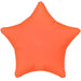 Neon Orange Star Mylar 18" | 1ct - Zurchers