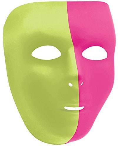 Neon Plastic Full Face Mask - Zurchers