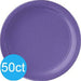 New Purple Dinner Paper Plates 10" | 50ct - Zurchers