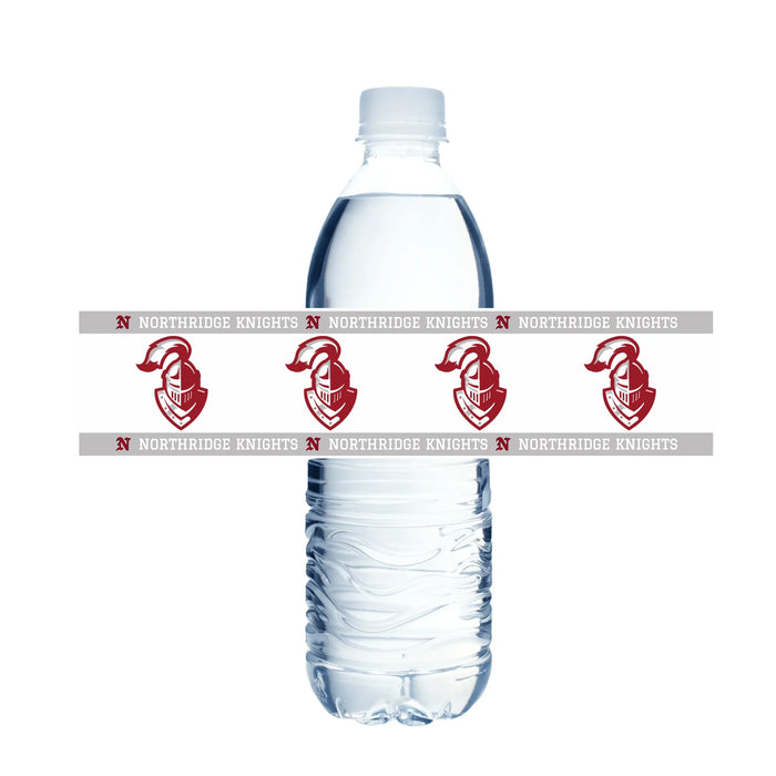 Northridge High High School Water Bottle Labels | 12 ct - Zurchers