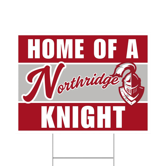 Northridge High School Spirit Yard Sign 24" x 18" | 1 ct - Zurchers