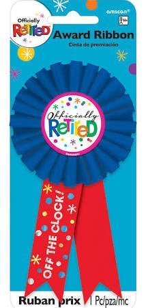 Officially Retired Award Ribbon | 1 ct - Zurchers