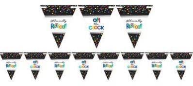 Officially Retired Pennant Banner | 1 ct - Zurchers