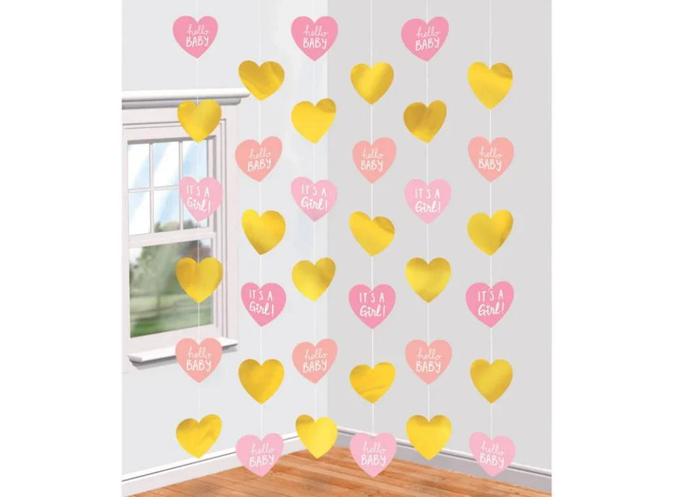 Oh Baby Girl String Decorations | 6pcs - Zurchers