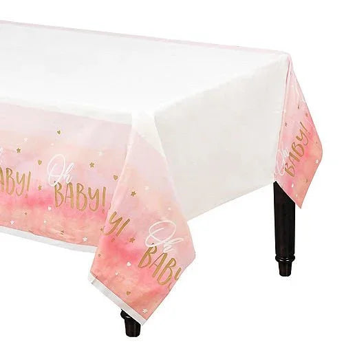 Oh Baby Girl Table Cover | 1ct - Zurchers
