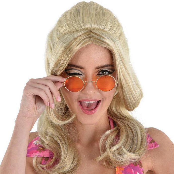 Orange Hippie Glasses | 1 ct - Zurchers