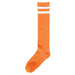 Orange w/White Stripes Knee Socks | 1pr - Zurchers