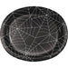 Halloween Spider Webs Oval Platters 12" | 8ct - Zurchers