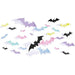 Pastel Halloween Bat 3D Cardstock Cutouts | 50 pc - Zurchers