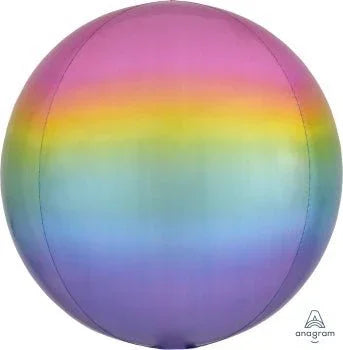 Orbz Balloon Pastel Ombre 15" | 1ct - Zurchers