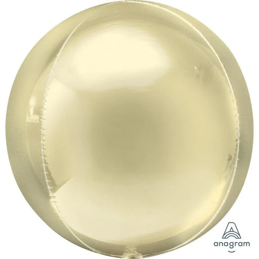 Pastel Yellow Orbz Balloon 15" | 1 ct - Zurchers