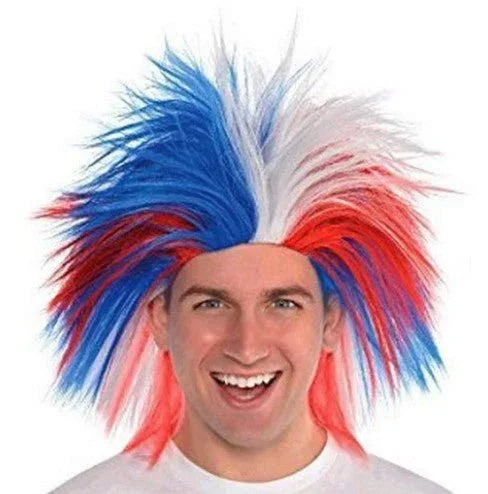 Patriotic Crazy Wig | 1ct - Zurchers