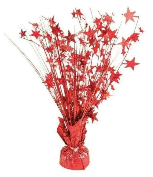 Patriotic Red Cascade Balloon Weight 18" | 1ct - Zurchers