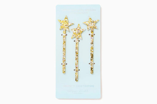 Pearl Confetti Cake Topper Star | 3ct - Zurchers