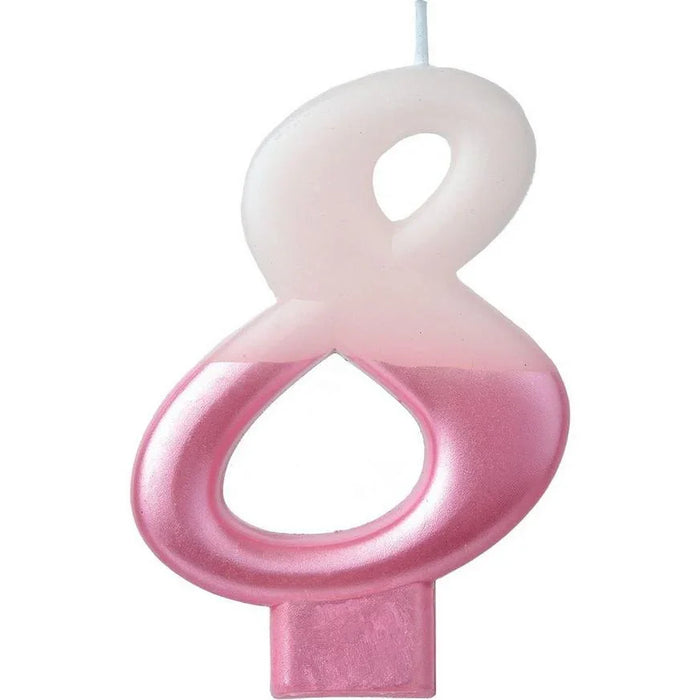 Pink 8 Candle | 1ct - Zurchers