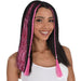 Pink Tinsel Hair Extensions | 3 pc - Zurchers