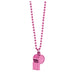 Pink Whistle On Bead Necklace | 1ct - Zurchers