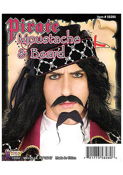Pirate Mustache & Beard Kit | 1ct - Zurchers