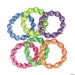Plastic Neon Twist Coil Bracelets | 12ct - Zurchers