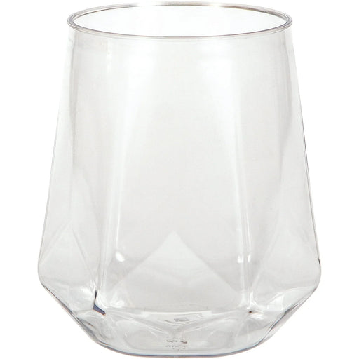 Fractal Stemless Plastic Wine Tumblers 14 oz | 4 ct - Zurchers