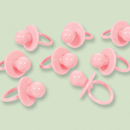 Pretty and Pink large pacifiers | 8ct - Zurchers