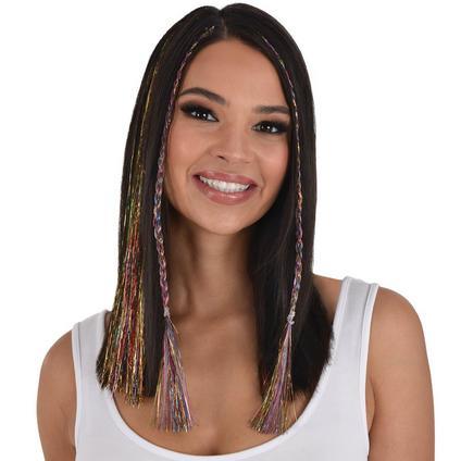 Rainbow Tinsel Hair Extensions | 3 pc - Zurchers
