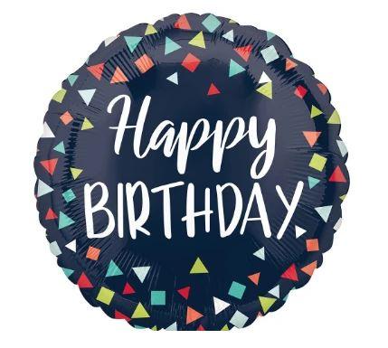 Reason to Celebrate Happy Birthday Mylar Balloon 18" | 1ct - Zurchers